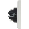 Выключатель 2-клавишный проходной IEK FORTEPIANO 10А FP207 белый FP-V22-0-10-1-K01